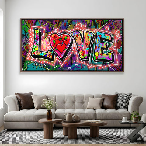 STREET WALL LOVE NEON