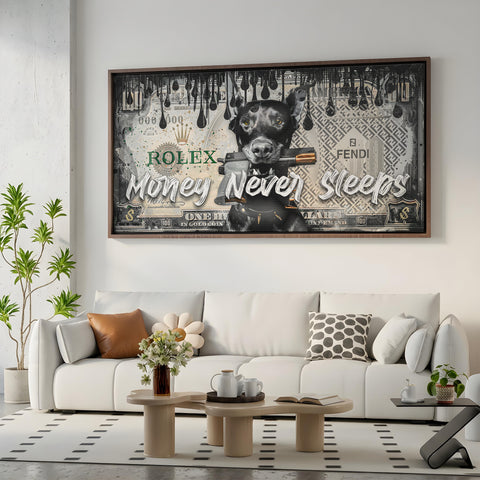 Money Never Sleeps, Hustler!