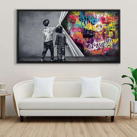 Unveiling Art Behind the Wall