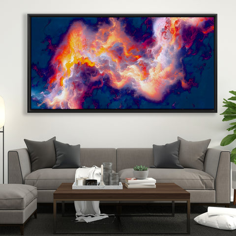 Abstract Fire Sky