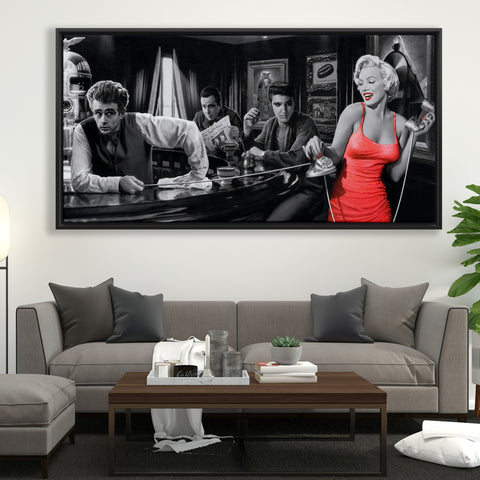 Elvis Presley and Marilyn Monroe