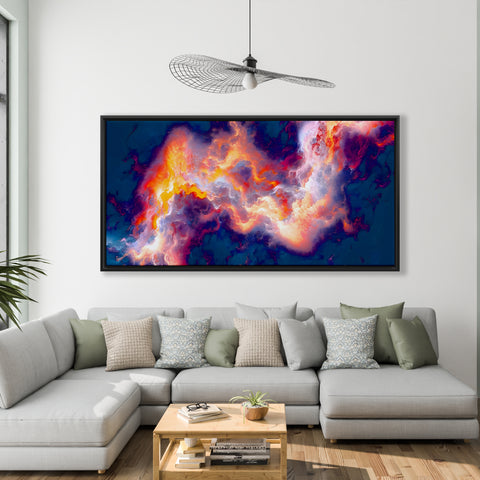 Abstract Fire Sky