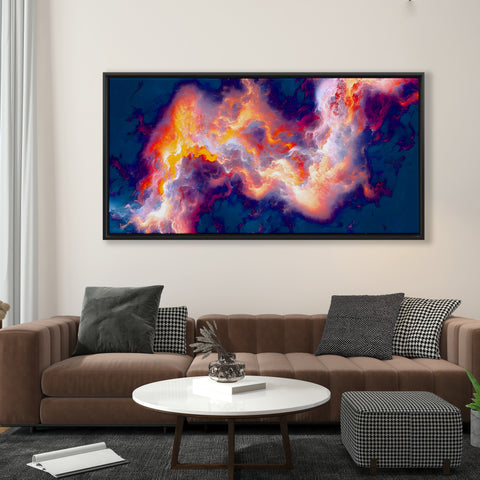 Abstract Fire Sky