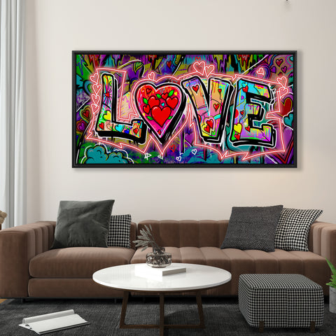 STREET WALL LOVE NEON