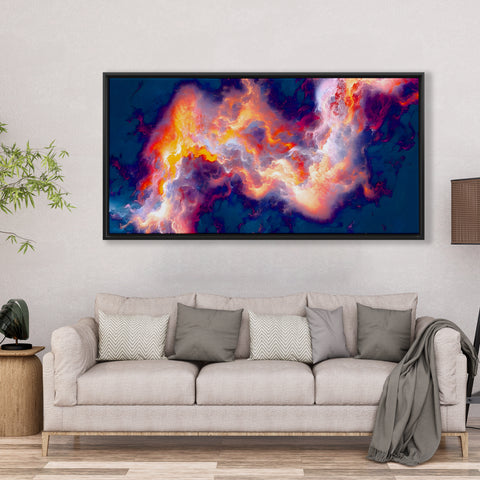 Abstract Fire Sky