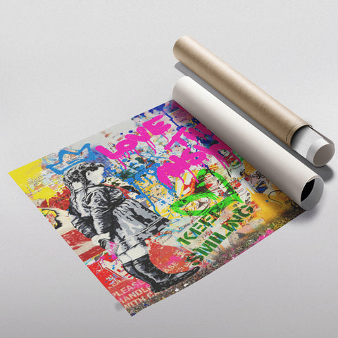 Love is the answer- Keep smiling