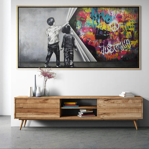 Unveiling Art Behind the Wall