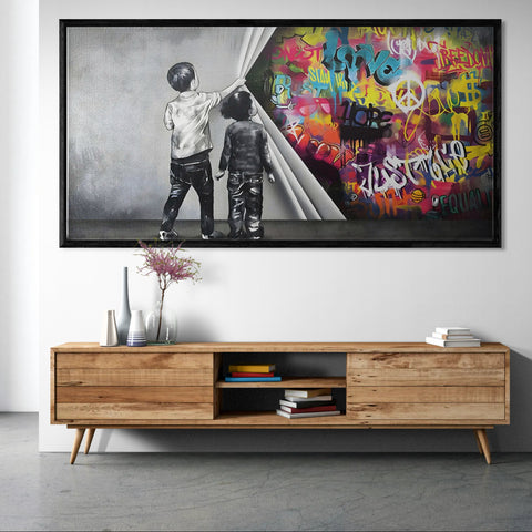 Unveiling Art Behind the Wall