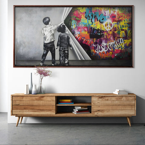 Unveiling Art Behind the Wall