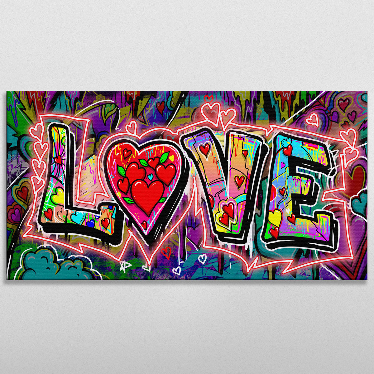STREET WALL LOVE NEON