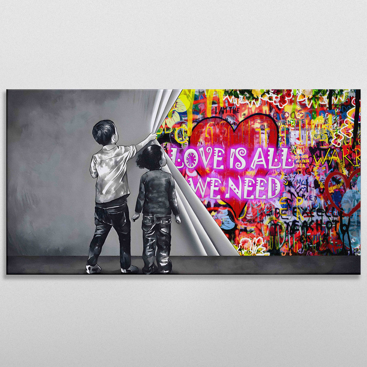 Unveiling love is all we need