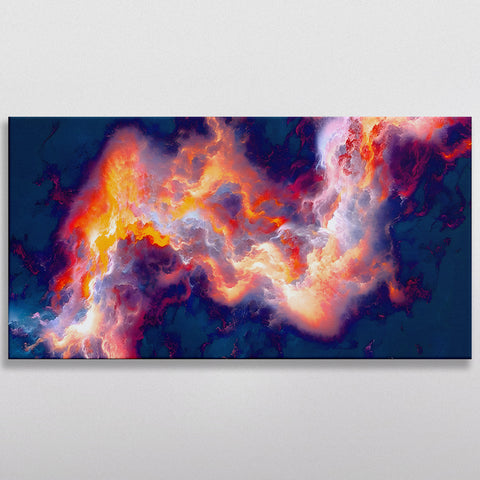Abstract Fire Sky