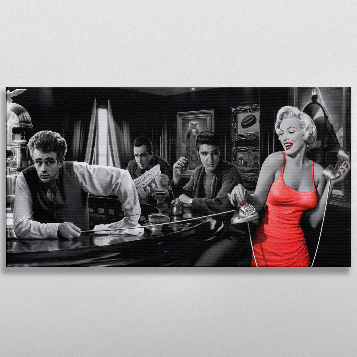 Elvis Presley a Marilyn Monroe