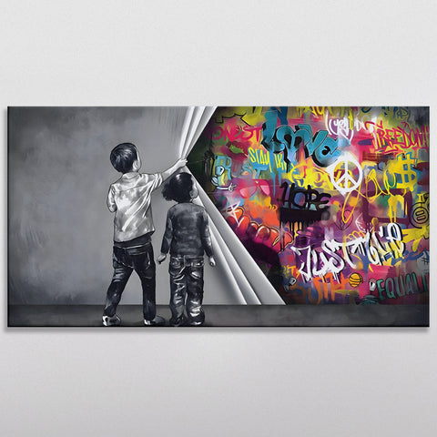 Unveiling Art Behind the Wall