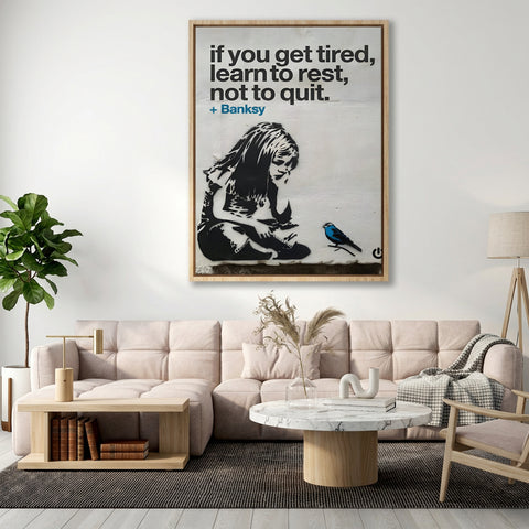 BANKSY Rest, Not Quit