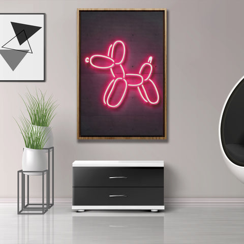 Neon Balloon Dog