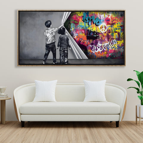 Unveiling Art Behind the Wall