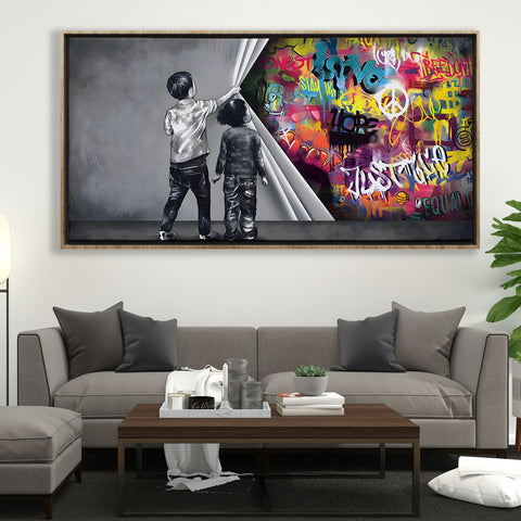 Unveiling Art Behind the Wall