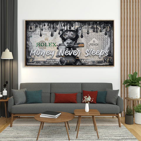 Money Never Sleeps, Hustler!