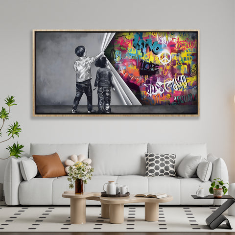 Unveiling Art Behind the Wall