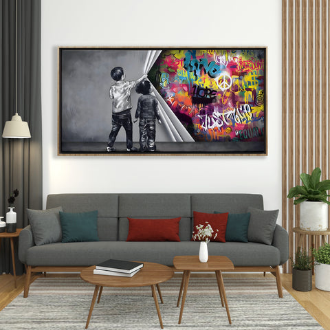 Unveiling Art Behind the Wall