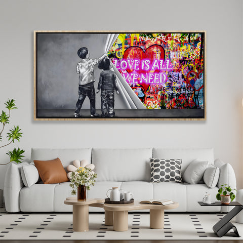 Unveiling love is all we need