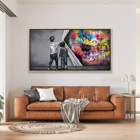 Unveiling Art Behind the Wall