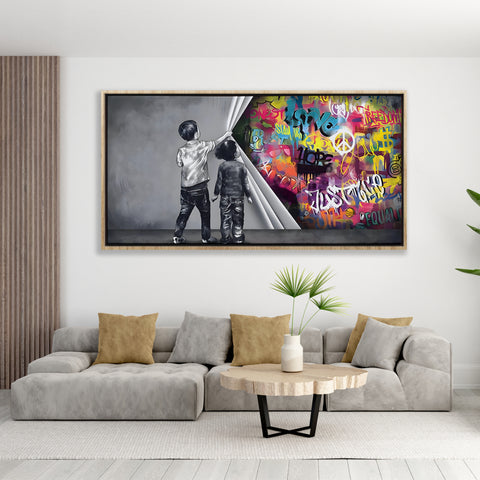 Unveiling Art Behind the Wall