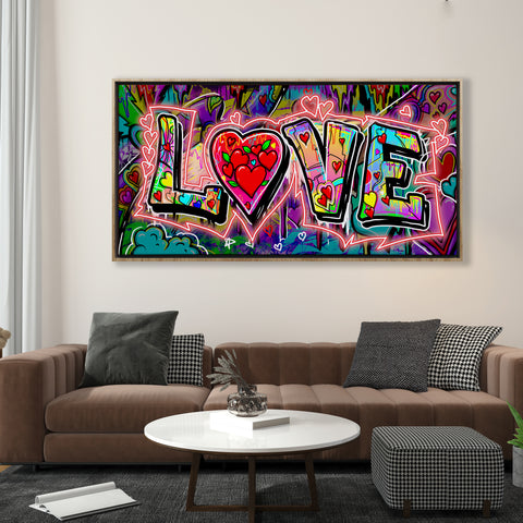 STREET WALL LOVE NEON
