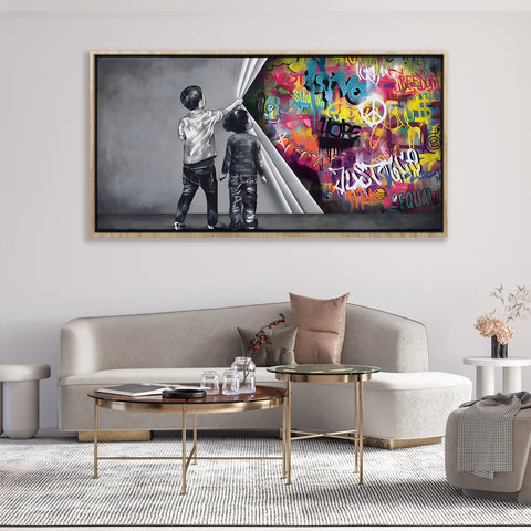 Unveiling Art Behind the Wall