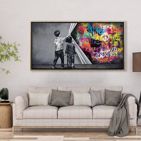 Unveiling Art Behind the Wall