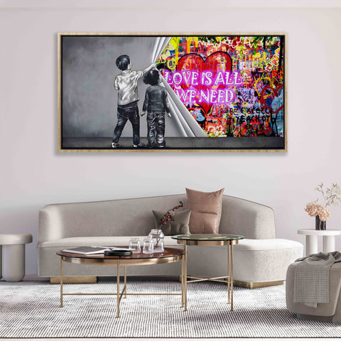 Unveiling love is all we need