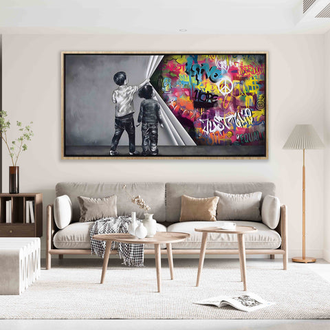 Unveiling Art Behind the Wall