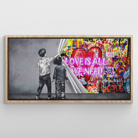 Unveiling love is all we need