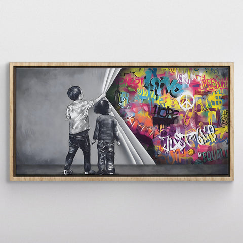 Unveiling Art Behind the Wall