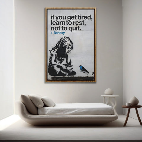 BANKSY Rest, Not Quit