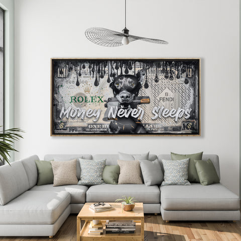 Money Never Sleeps, Hustler!