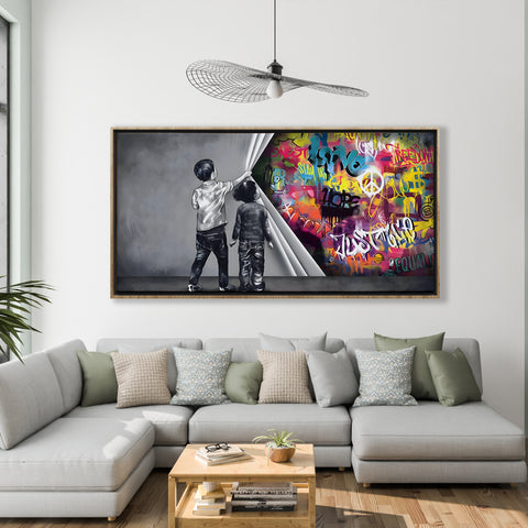 Unveiling Art Behind the Wall
