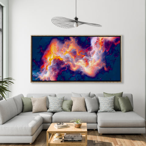 Abstract Fire Sky