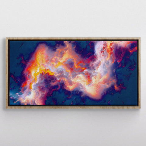 Abstract Fire Sky