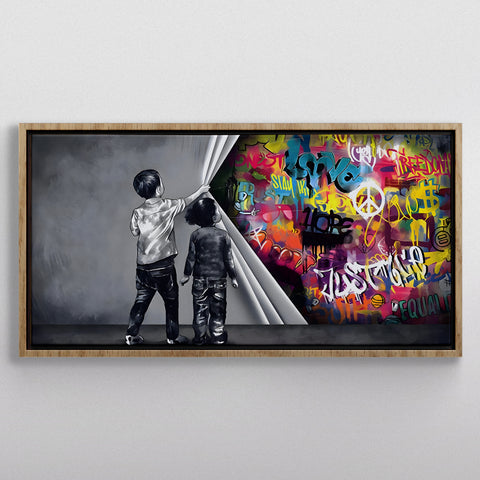 Unveiling Art Behind the Wall