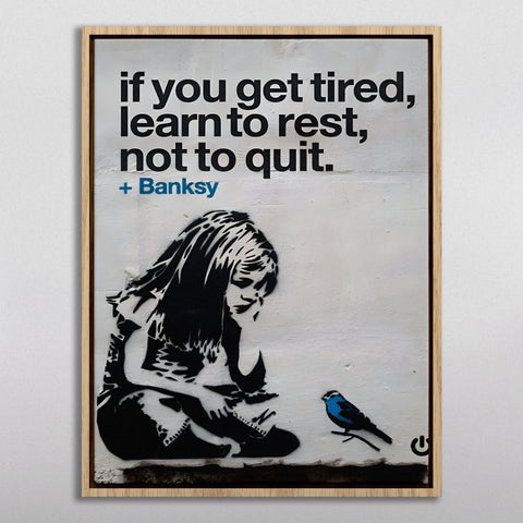 BANKSY Rest, Not Quit