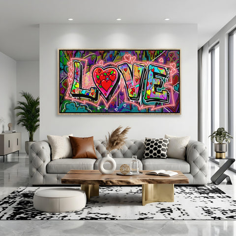 STREET WALL LOVE NEON