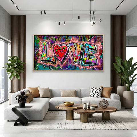 STREET WALL LOVE NEON