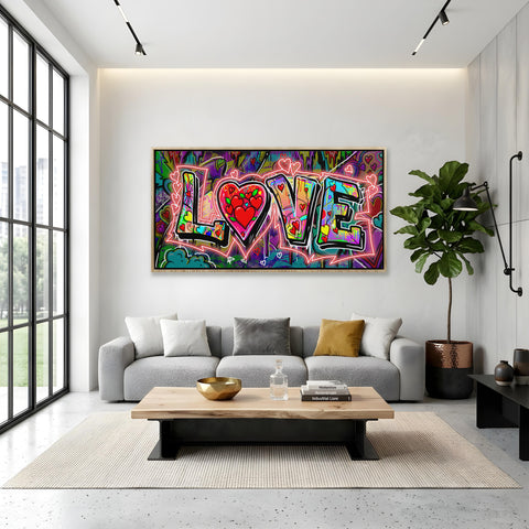 STREET WALL LOVE NEON