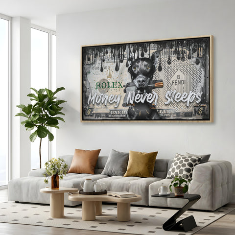 Money Never Sleeps, Hustler!