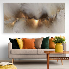 Abstract Gold + Easy Framing Kit