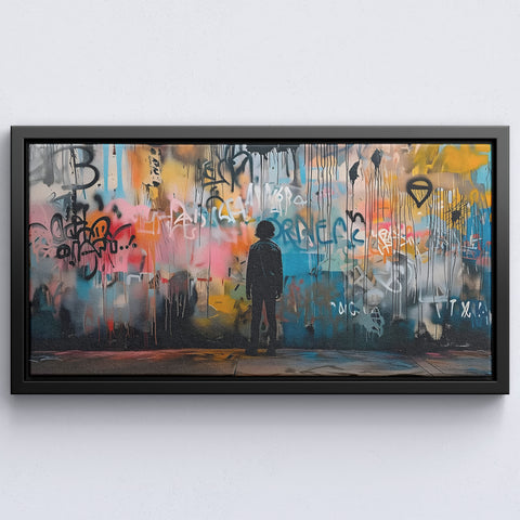 Dévoilement de l'art derrière le mur