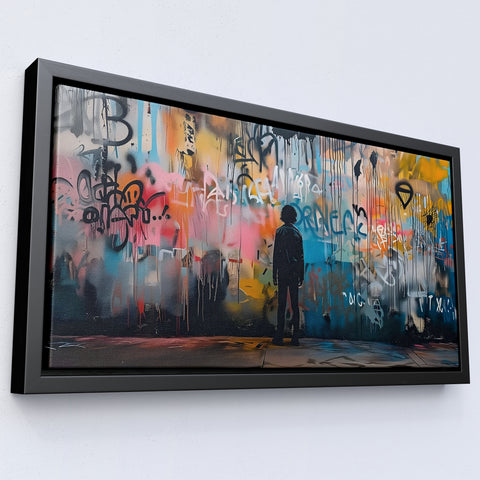 Dévoilement de l'art derrière le mur