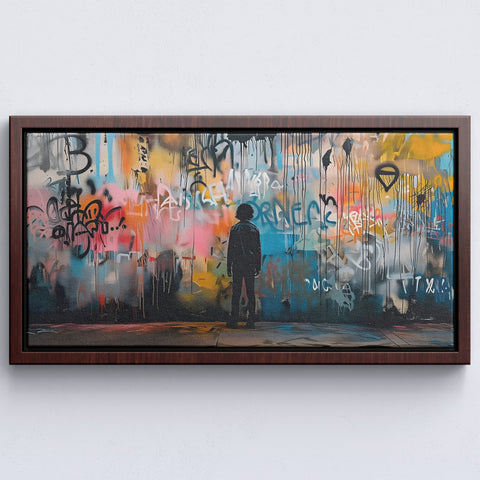 Dévoilement de l'art derrière le mur